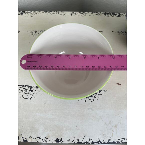 Lot of 2 Hand Painted Ceramic Bowls by Emerald Collection - Picture 4 of 6